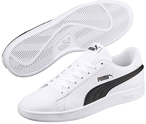 プーマ スマッシュV2 ボードシューズ (黒/白) 365160-07 Shop プーマ スマッシュV2 ボードシューズ (黒/白) 365160-07