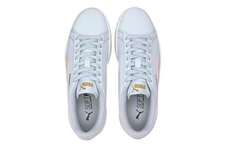 Lookbook プーマ スマッシュV2 バック (青/ピンク) 365160-27