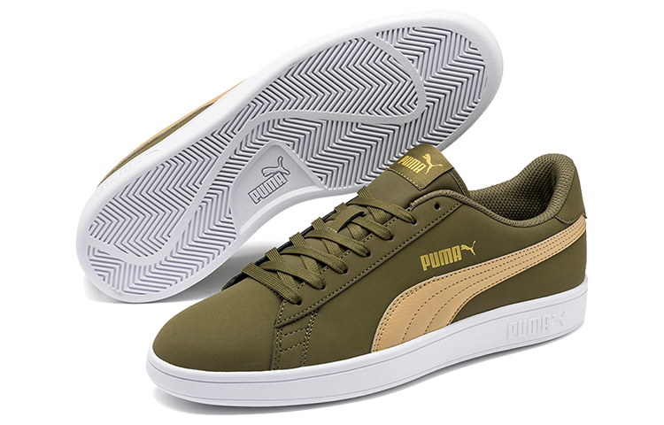 Puma Smash v2 Buck 'Brown Yellow White' 圖 5