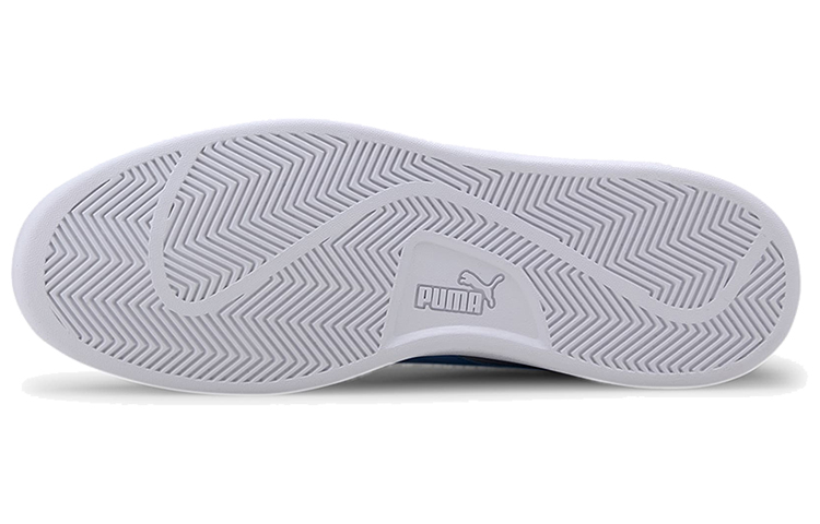 Details for PUMA Smash v2 Buck 低筒 板鞋 男女款 灰藍白