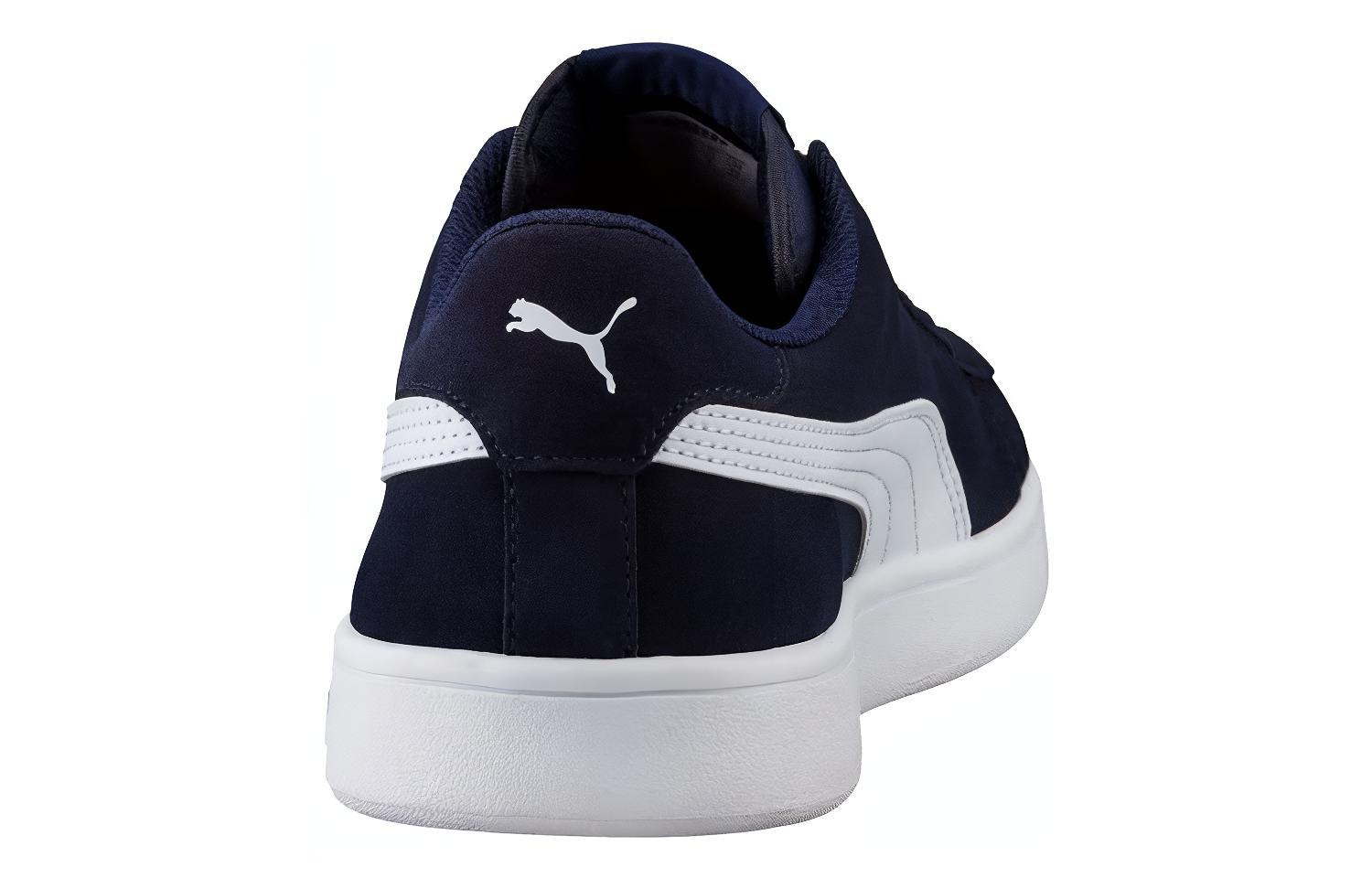 Shop Puma Smash V2 Kasut Lembaga Kasual Biru 364989-02