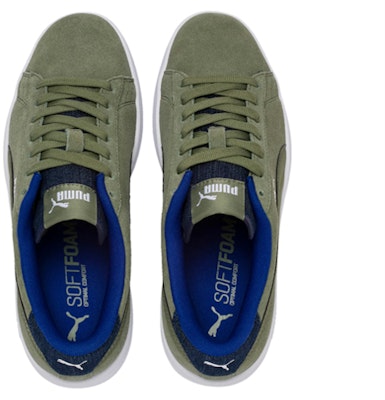 Buy Puma Smash V2 Denim Green 369145 02 Novelship