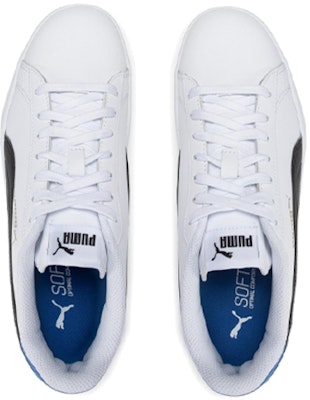 Puma Smash V2 L 潮流戶外休閒板鞋 男女皆宜 藍白 Shop Puma Smash V2 L 潮流戶外休閒板鞋 男女皆宜 藍白