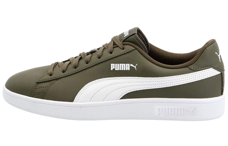 Buy Puma Unisex Smash V2 L Sepatu Sneakers Hijau/Putih 365215-11