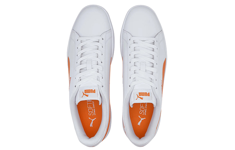 Lookbook Puma Smash v2 Leather 'Blanco Dragón Fuego' 365215-27