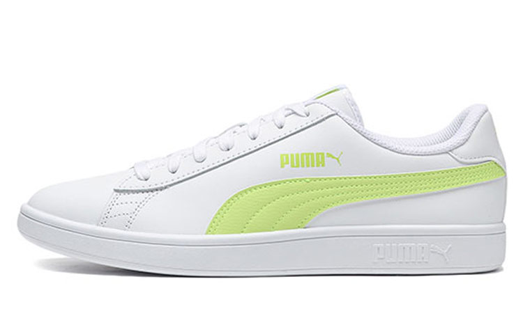 Buy Puma Smash v2 Leather 'Blanco Verde Intenso' 365215-26