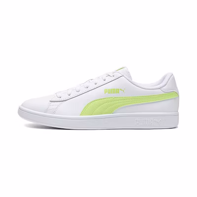 Puma Smash v2 Leather 'White Sharp Green'