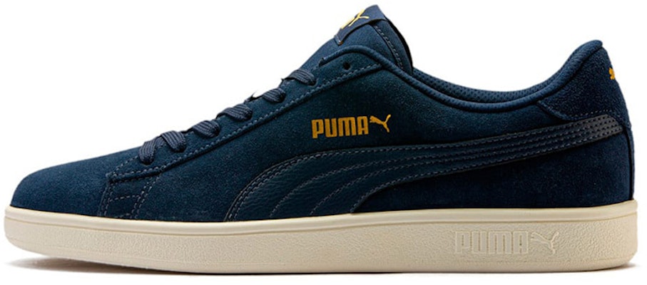 Puma Smash V2 Rendah 'Biru Emas Putih' 367147-24 Buy Puma Smash V2 Rendah 'Biru Emas Putih' 367147-24