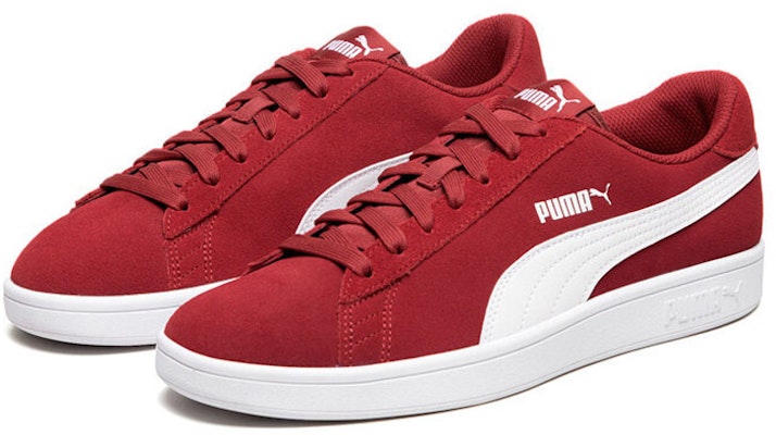 プーマ スマッシュV2 レッド (カジュアル ボードシューズ) 364989-06 Lookbook プーマ スマッシュV2 レッド (カジュアル ボードシューズ) 364989-06