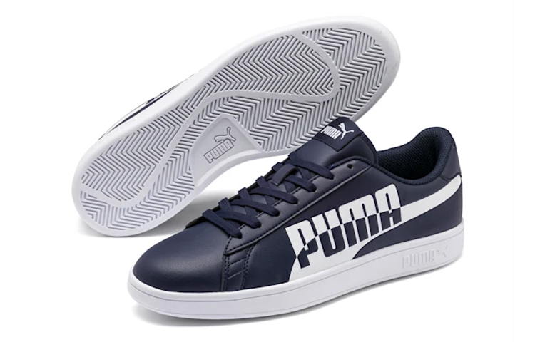 Lookbook Puma Smash V2 Max 'Biru Putih' 371135-02