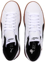 PUMA Smash V2 Mid 耐磨 中筒 板鞋 男女款 白色 Shop PUMA Smash V2 Mid 耐磨 中筒 板鞋 男女款 白色