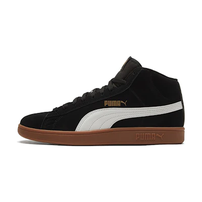 Puma Smash V2 Mid 'Black White Brown'