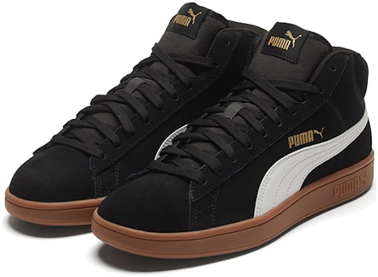 Puma Smash V2 Mid 'Hitam Putih Coklat' 366923-09 Lookbook Puma Smash V2 Mid 'Hitam Putih Coklat' 366923-09