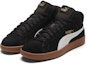 Lookbook Puma Smash V2 Mid 'Hitam Putih Coklat' 366923-09