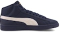 Order Puma Smash V2 Mid L 'Biru Khaki Emas' 366924-12
