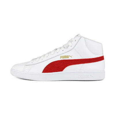 Puma Smash v2 Mid L 'White Red'