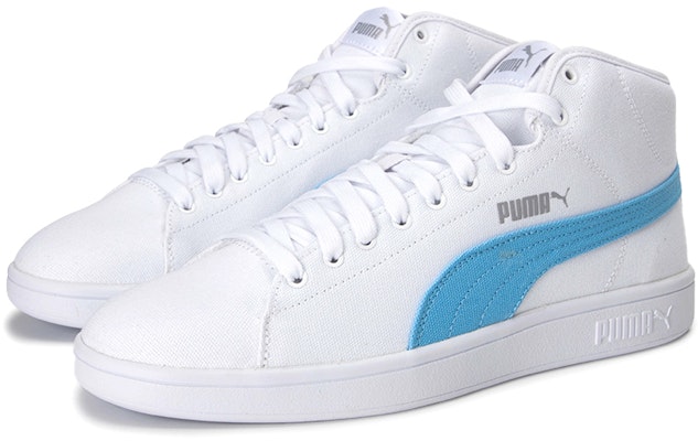Puma Smash v2 Mid CV 'Putih' 389285-01 Lookbook Puma Smash v2 Mid CV 'Putih' 389285-01