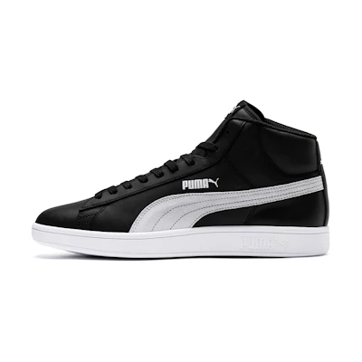 Puma Smash V2 Mid L 'Black And White'