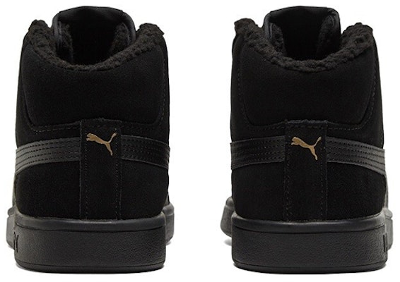 Puma Smash v2 Mid Winter 'Black Team Gold' 375870-02 Shop Puma Smash v2 Mid Winter 'Black Team Gold' 375870-02