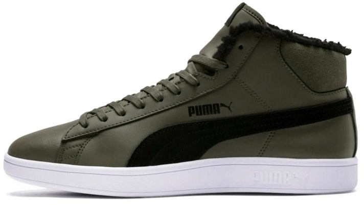 puma-smash-v2-mid-winterized-green-black-fleece-lined-367338-02