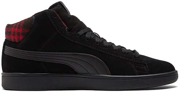 푸마 스매쉬 v2 미드 WTR '플레이드 - 블랙' 385174-01 Order 푸마 스매쉬 v2 미드 WTR '플레이드 - 블랙' 385174-01