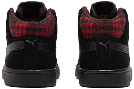 푸마 스매쉬 v2 미드 WTR '플레이드 - 블랙' 385174-01 Shop 푸마 스매쉬 v2 미드 WTR '플레이드 - 블랙' 385174-01