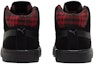 Shop Puma Smash v2 Mid WTR 'Plaid - Hitam' 385174-01