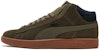 Puma Smash v2 Mid WTR 'Plaid - Grape Leaf' Lelaki Kasual Sneakers 385174-03