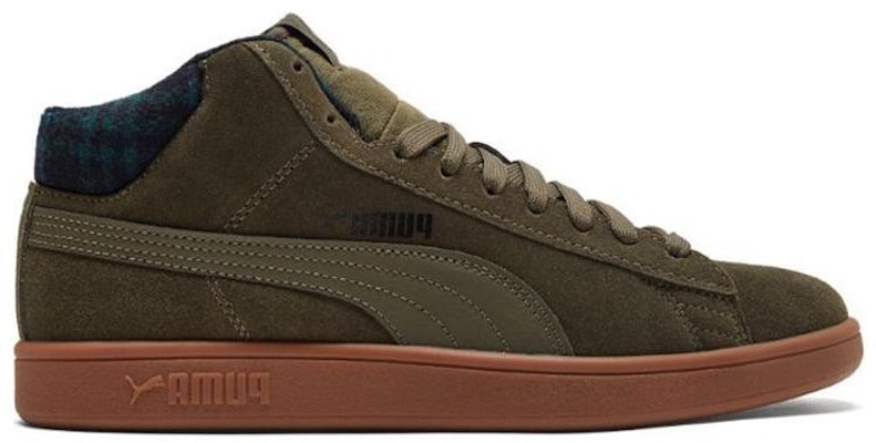 Puma Smash v2 Mid WTR 'Plaid - Grape Leaf' 385174-03 Order Puma Smash v2 Mid WTR 'Plaid - Grape Leaf' 385174-03
