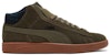 Puma Smash v2 Mid WTR 'Plaid - Grape Leaf' Lelaki Kasual Sneakers 385174-03