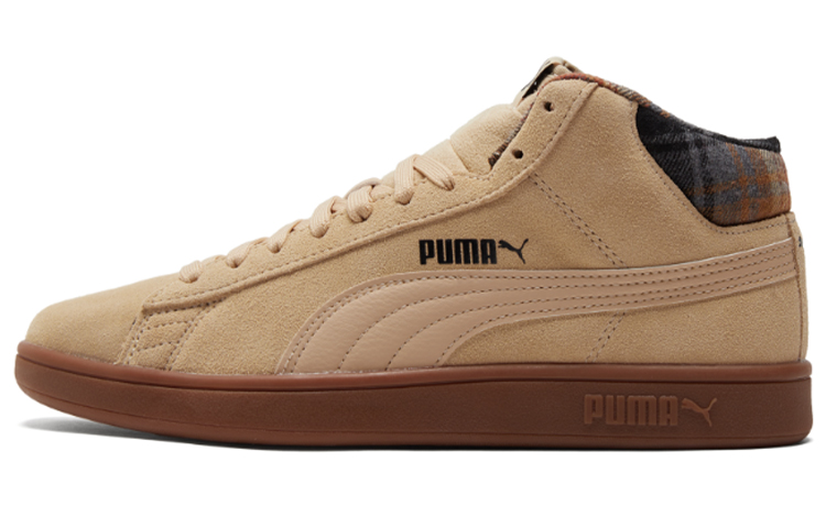 Buy Puma Smash v2 Mid WTR 'Plaid - Pebble' Lelaki Kasual Sneakers 385174-02