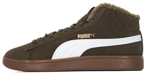 Puma Smash v2 Mid WTR SD 'Blanco Oro Verde' 375870-04 Buy Puma Smash v2 Mid WTR SD 'Blanco Oro Verde' 375870-04