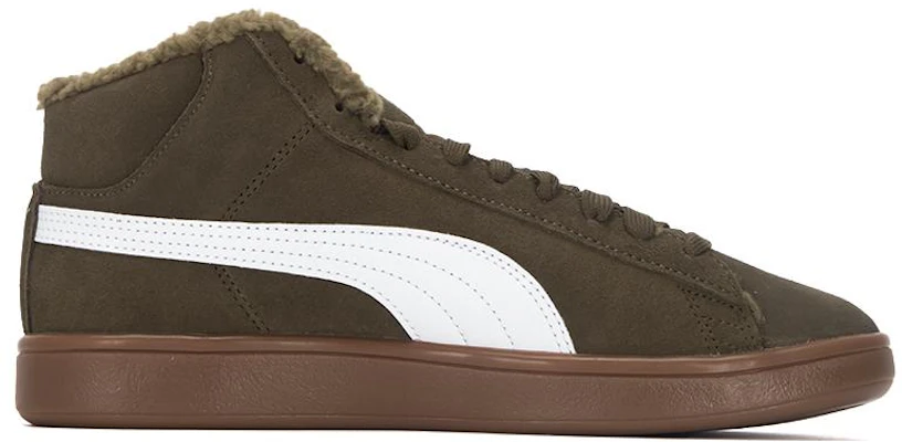 プーマ スマッシュv2 ミッド 防水 白金緑 375870-04 Order プーマ スマッシュv2 ミッド 防水 白金緑 375870-04