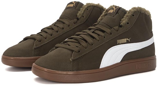 Puma Smash v2 Mid WTR SD 'Blanco Oro Verde' 375870-04 Lookbook Puma Smash v2 Mid WTR SD 'Blanco Oro Verde' 375870-04