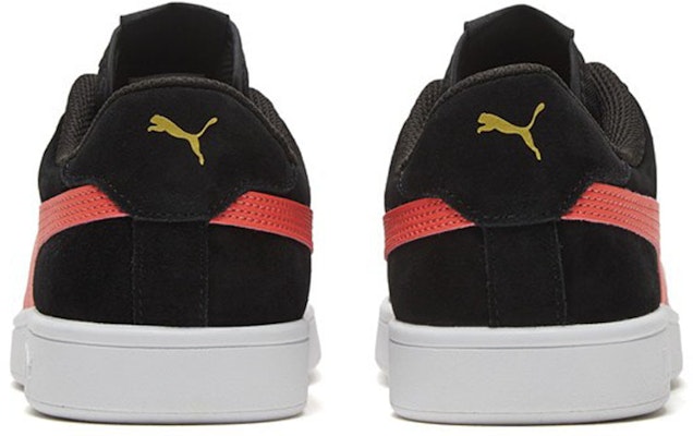푸마 스매쉬 V2 레트로 스케이트보드화 블랙 코랄 레드 (Unisex) 364989-39 Purchase 푸마 스매쉬 V2 레트로 스케이트보드화 블랙 코랄 레드 (Unisex) 364989-39