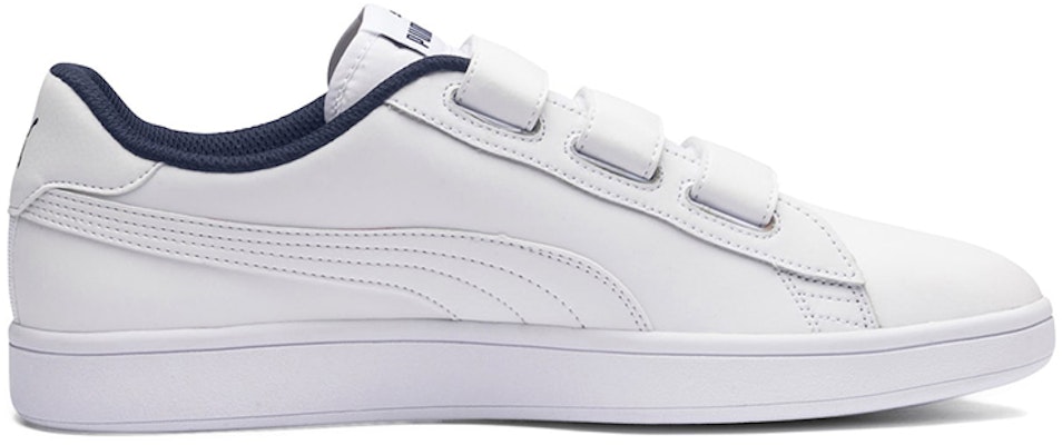 彪马 Smash V2 V 白/蓝 运动鞋 366910-02 Order 彪马 Smash V2 V 白/蓝 运动鞋 366910-02