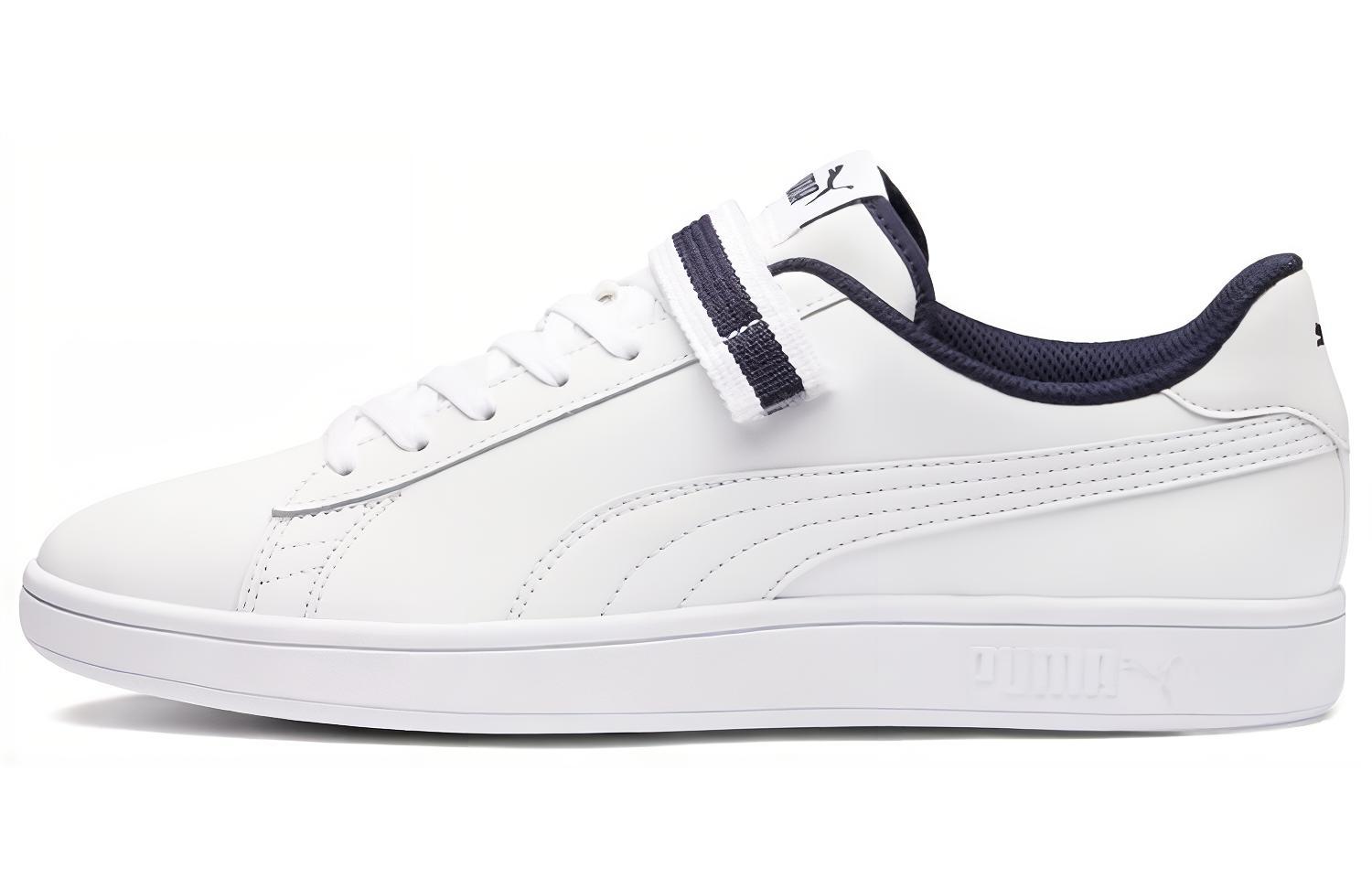 Buy プーマ スマッシュV2 Vフレッシュ 白/ピーコート 366912-02