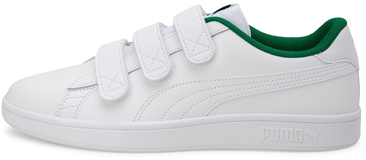 puma-smash-v2-v-low-white-green-366910-01
