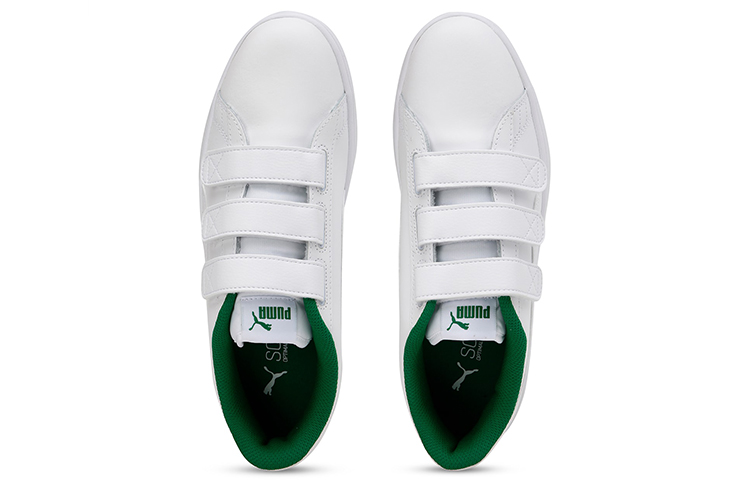 Puma Smash V2 V White/Green 圖 4