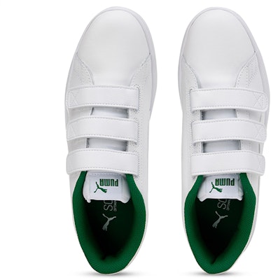 Puma Smash V2 V 白/绿色 366910-01 Shop Puma Smash V2 V 白/绿色 366910-01