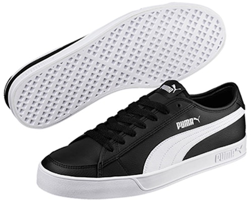 Puma Smash v2 Vulc SL '白黑' 367308-01 Lookbook Puma Smash v2 Vulc SL '白黑' 367308-01