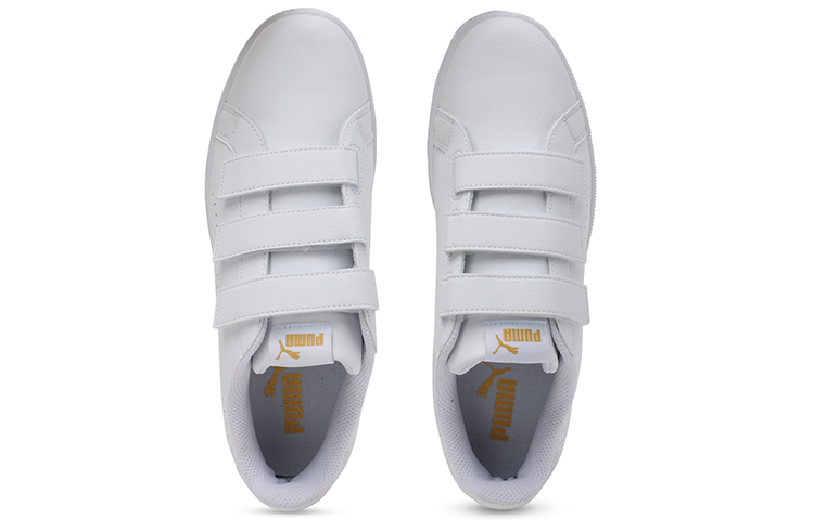 Lookbook Puma Smash Velcro Blanc Unisexe 363723-04