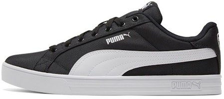 Puma Smash Vulc Retro Casual Skateboarding Shoes Unisex Black 385554-02 Puma Smash Vulc Retro Casual Skateboarding Shoes Unisex Black 385554-02