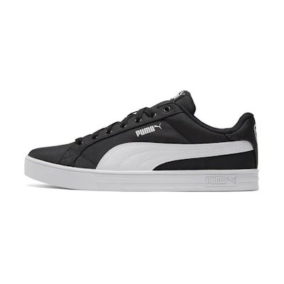 Puma Smash Vulc Retro Casual Skateboarding Shoes Unisex Black