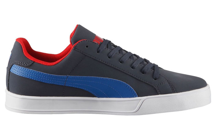 Order Puma Smash Vulc 'Biru Hitam Merah' 359622-02