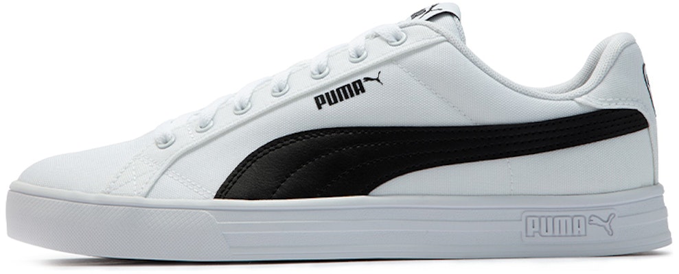 Puma Smash Vulc Retro Casual Skateboarding Shoes Unisex White Black Shoe 'White Black' 385554-01 Buy Puma Smash Vulc Retro Casual Skateboarding Shoes Unisex White Black Shoe 'White Black' 385554-01