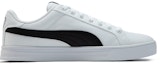 Order Kasut Puma Smash Vulc Retro Kasual Skateboarding Unisex Putih Hitam 'White Black' 385554-01