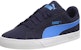 Puma Smash Vulc Kasut Santai Papan Biru 359622-06