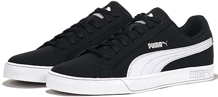 PUMA Smash Vulc 復古百搭 耐磨 低筒 板鞋 男女皆宜 黑白 Order PUMA Smash Vulc 復古百搭 耐磨 低筒 板鞋 男女皆宜 黑白