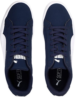 Puma Smash Vulc Biru/Putih 359622-19 Lookbook Puma Smash Vulc Biru/Putih 359622-19